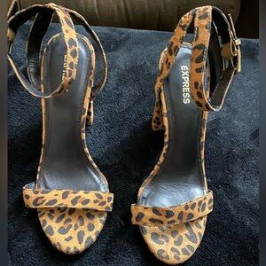 Express Animal Print Women's Heels